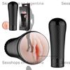 Vagina estimuladora ciberskin con vibracion regulable